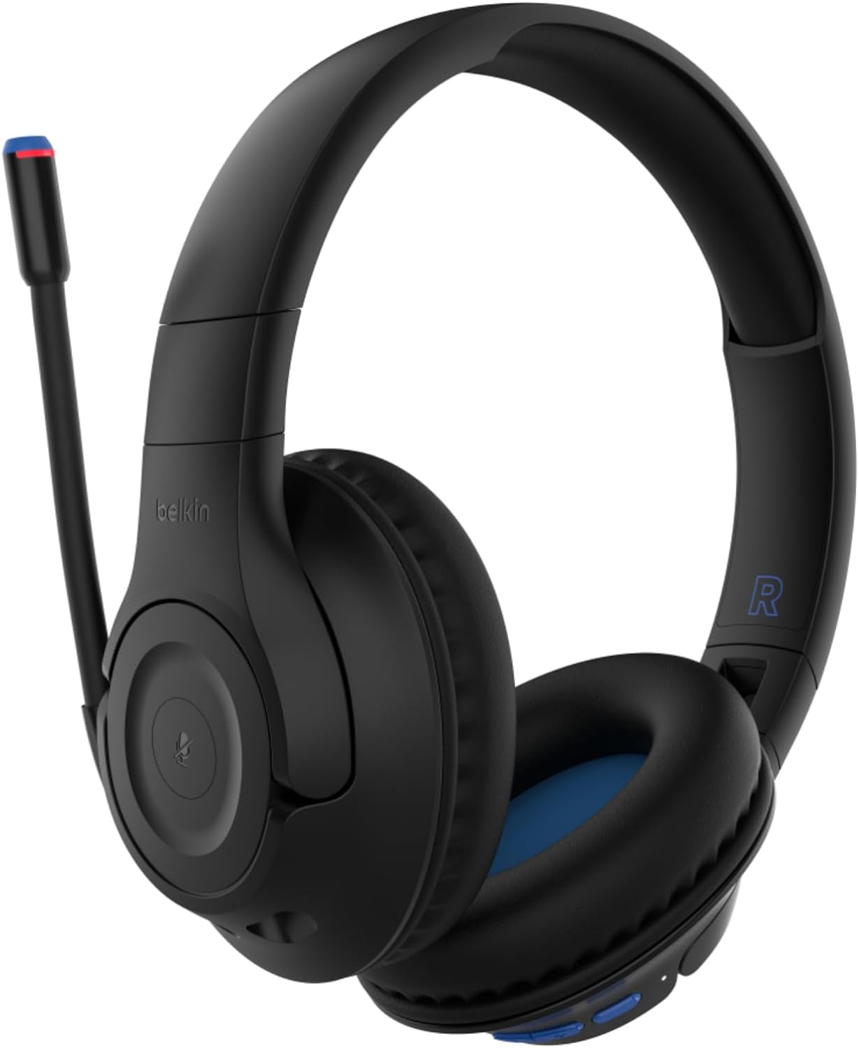 Belkin SoundForm Inspire Wireless Over-Ear Headset for Kids, Headphones for Girls and Boys, Online Learning, & Travel with Built-in Microphone - Compatible with iPhone, iPad, Galaxy, and More - Black Belkin SoundForm Inspire Wireless Over-Ear Headset for Kids, Headphones for Girls and Boys, Online Learning, & Travel with Built-in Microphone - Compatible with iPhone, iPad, Galaxy, and More - Black